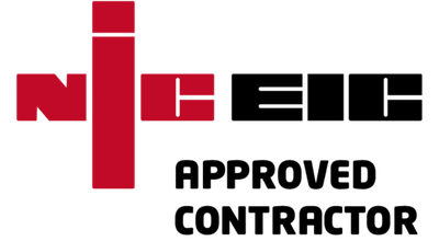 1 NICEIC logo representing certified electrical contractors, emphasizing quality and compliance in electrical services for Marlow homes and businesses.