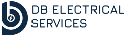 DB Electrical Services logo featuring a stylized 'D' and 'B' with the text "DB ELECTRICAL SERVICES," representing reliable electrical services in Marlow.