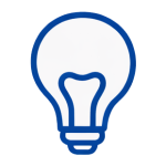 Light bulb icon representing electrical services and solutions for homes and businesses in Marlow.
